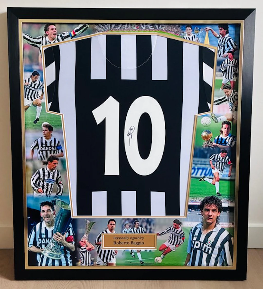 Roberto Baggio - Exclusive Hand Signed – Juventus 1994/95 Home Shirt