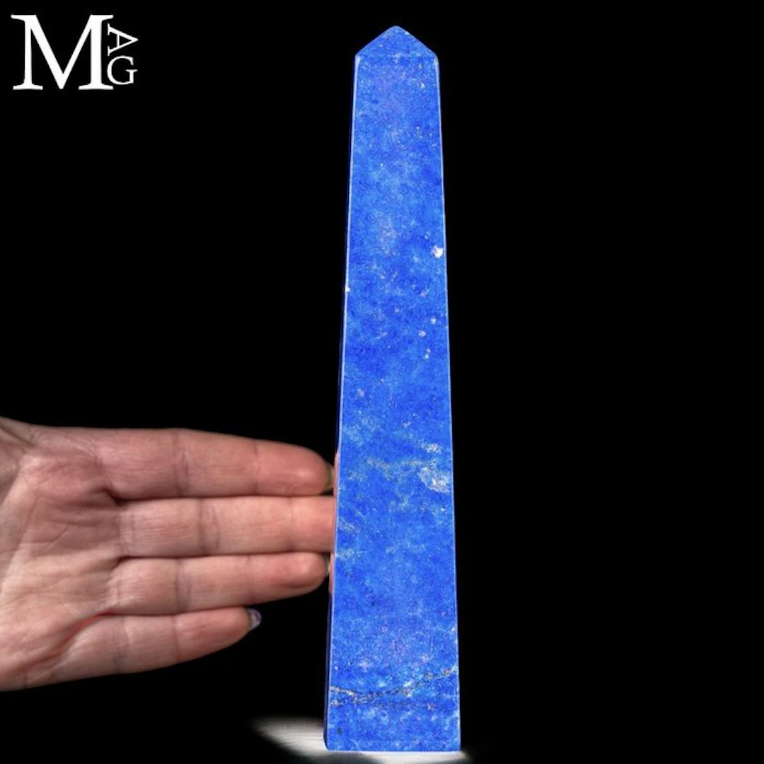 Obelisk in Natural Lapis Lazuli Lapis Lazuli - Height...