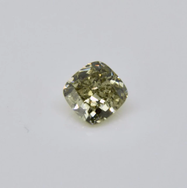 1 pcs Diamond (Natural coloured) - 1.51 ct - Cushion...