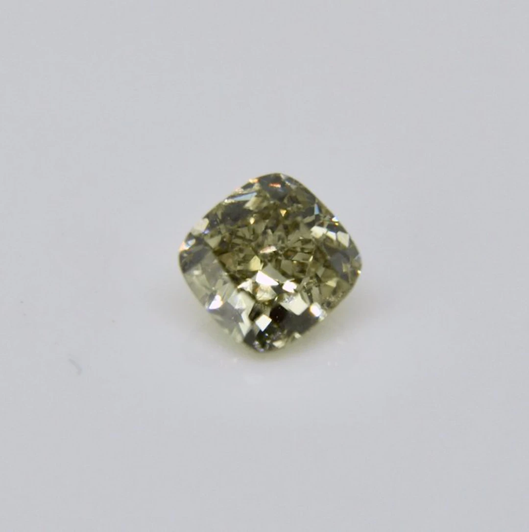 1 pcs Diamond (Natural coloured) - 1.51 ct - Cushion...