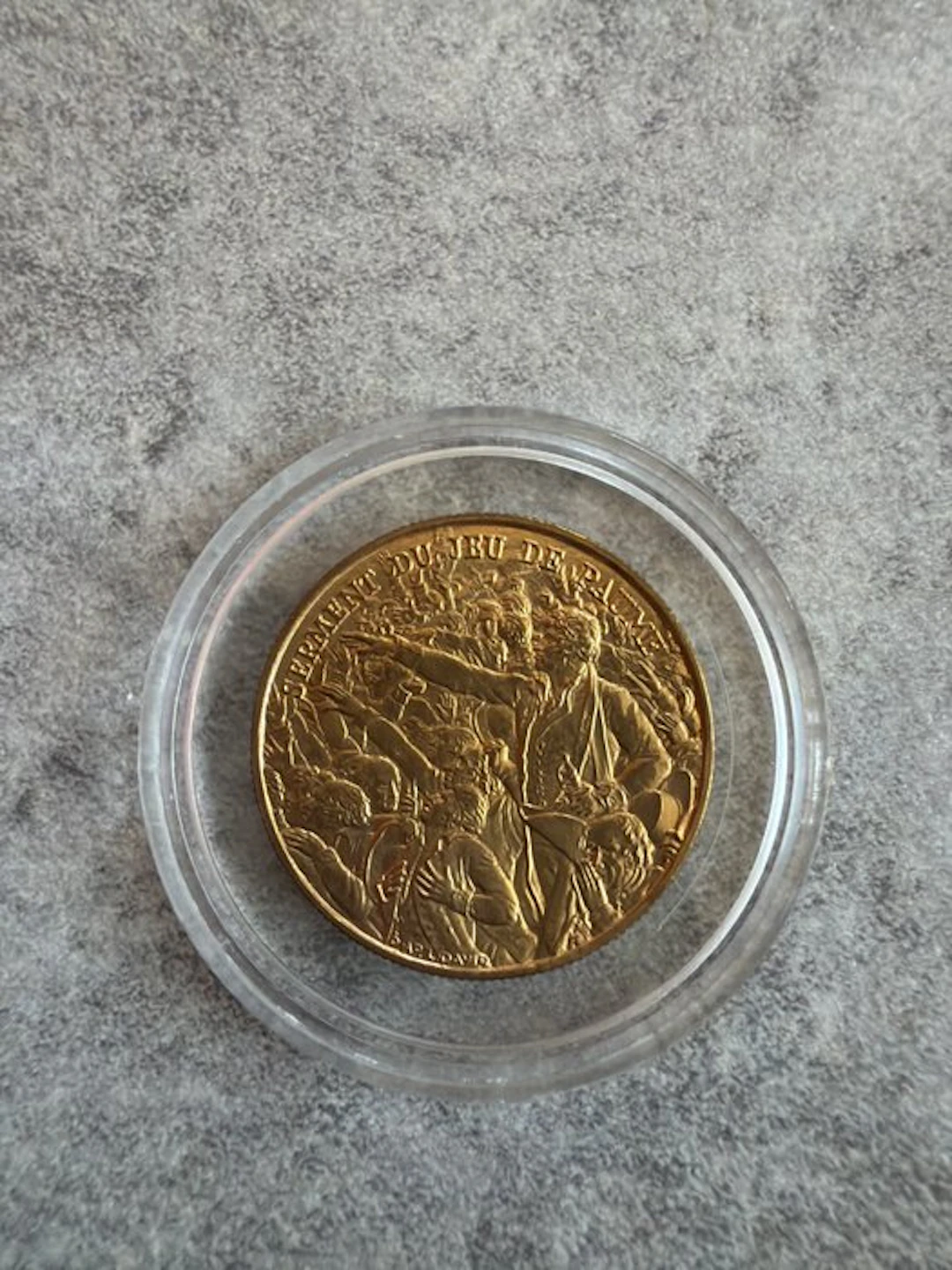 France. Médaille en or "Bicentenaire de la Révolution française