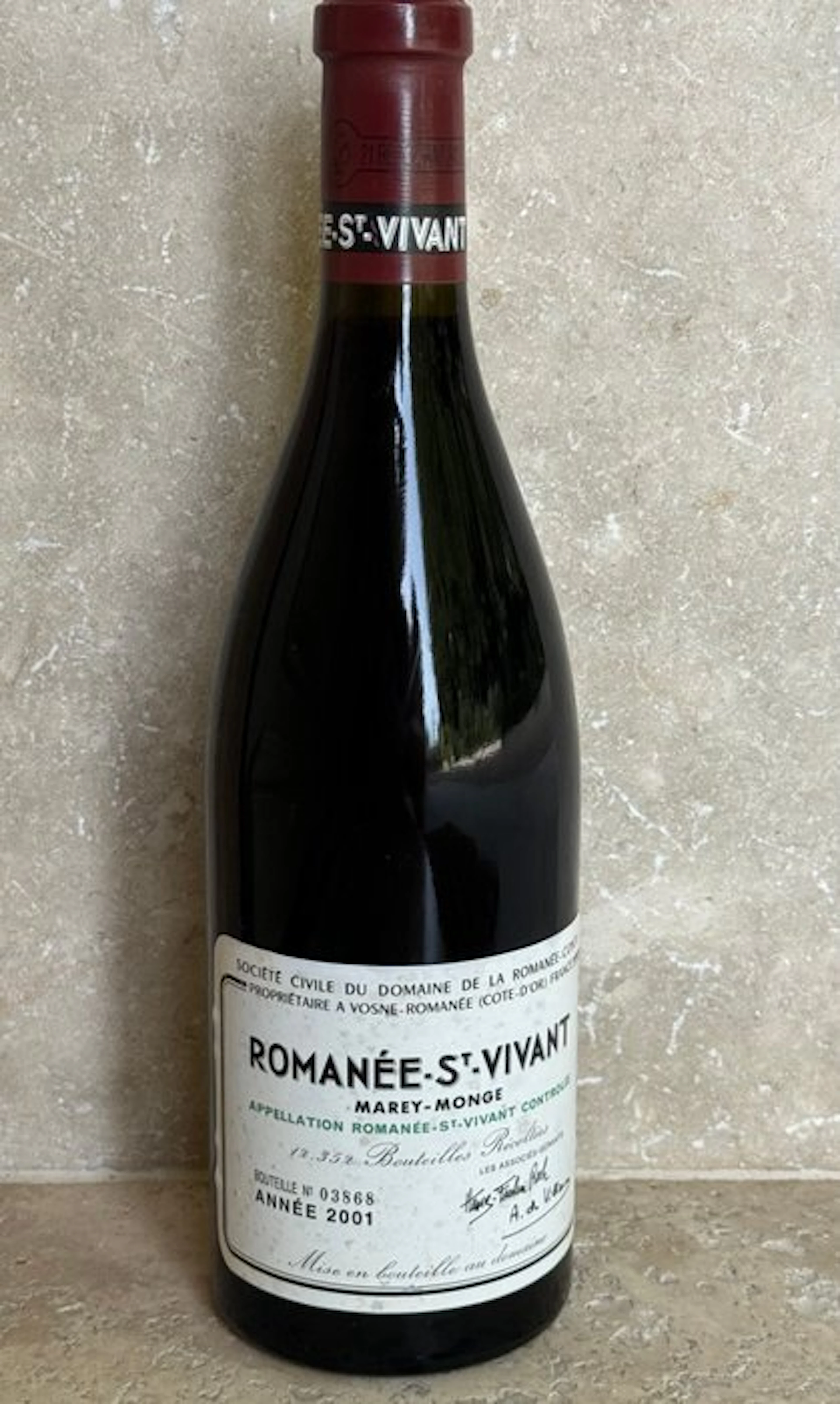 2001 Domaine de la Romanee-Conti - Romanée-Saint-Vivant...
