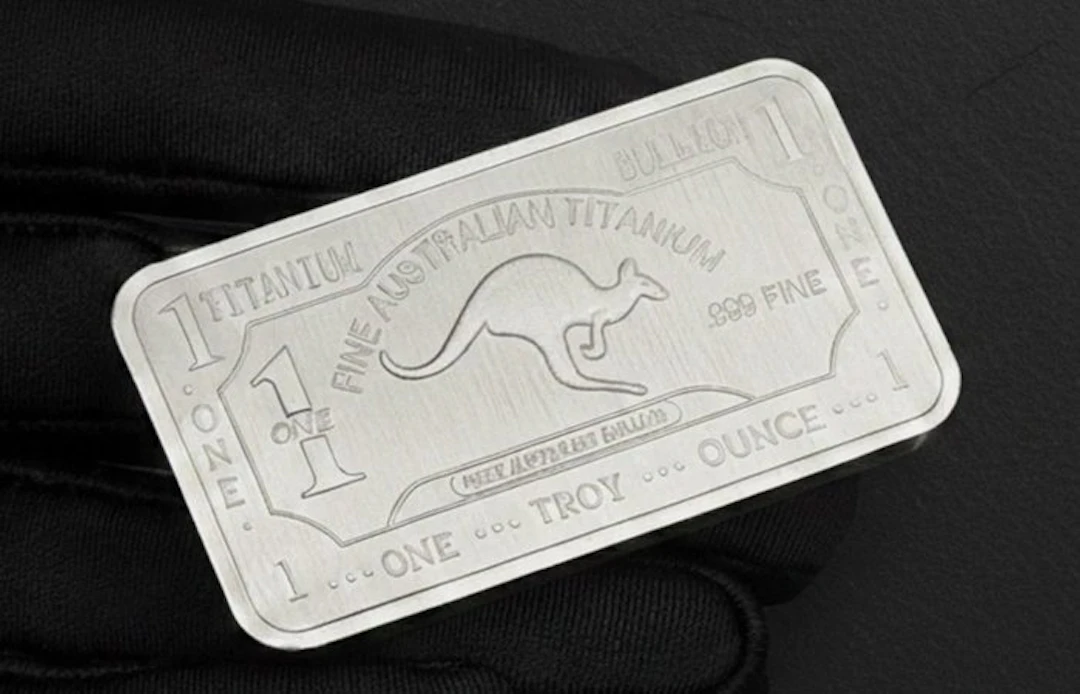 Australia. 1 oz Kangaroo - 999 Titan (No reserve price)