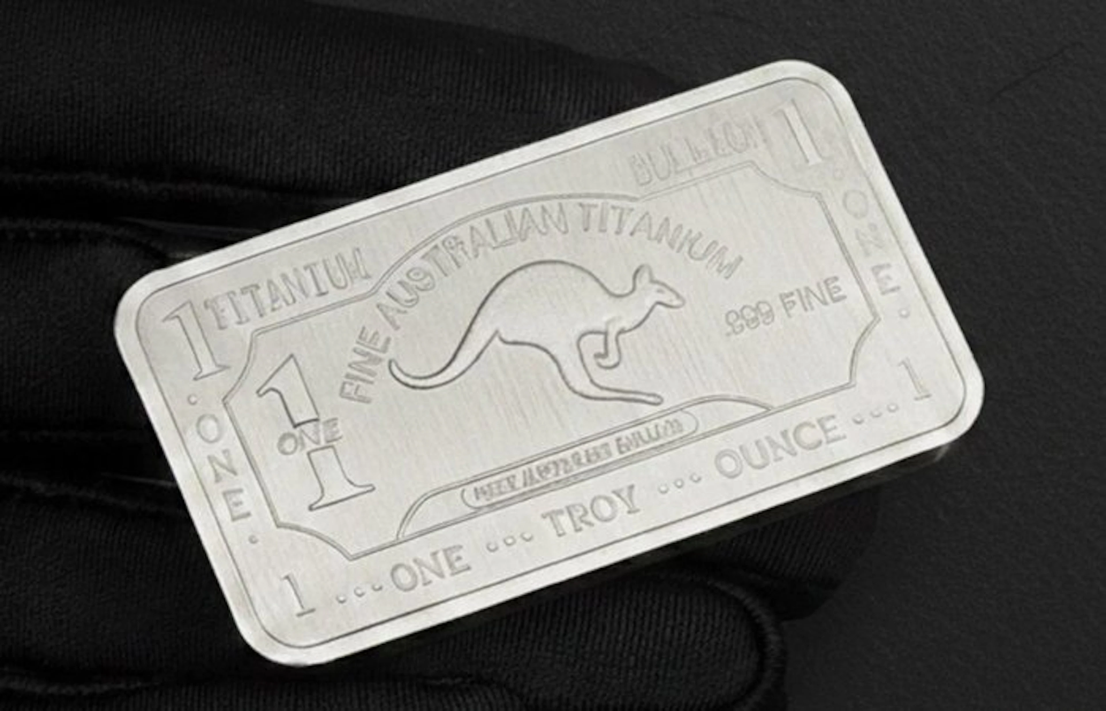 Australia. 1 oz Kangaroo - 999 Titan (No reserve price)