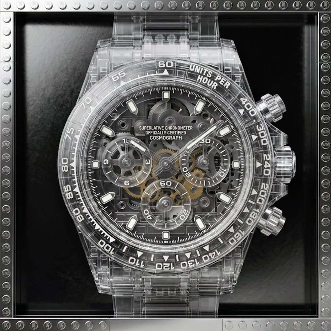 Artxlife - Lego Silver Transparency Superlative Chronometer