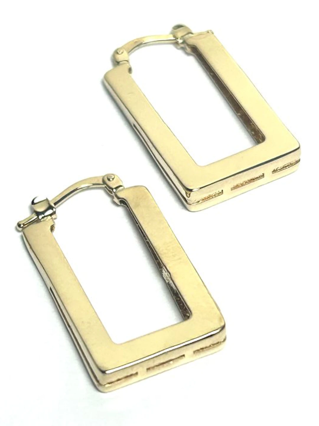 Hoop earrings - 18 kt. Yellow gold
