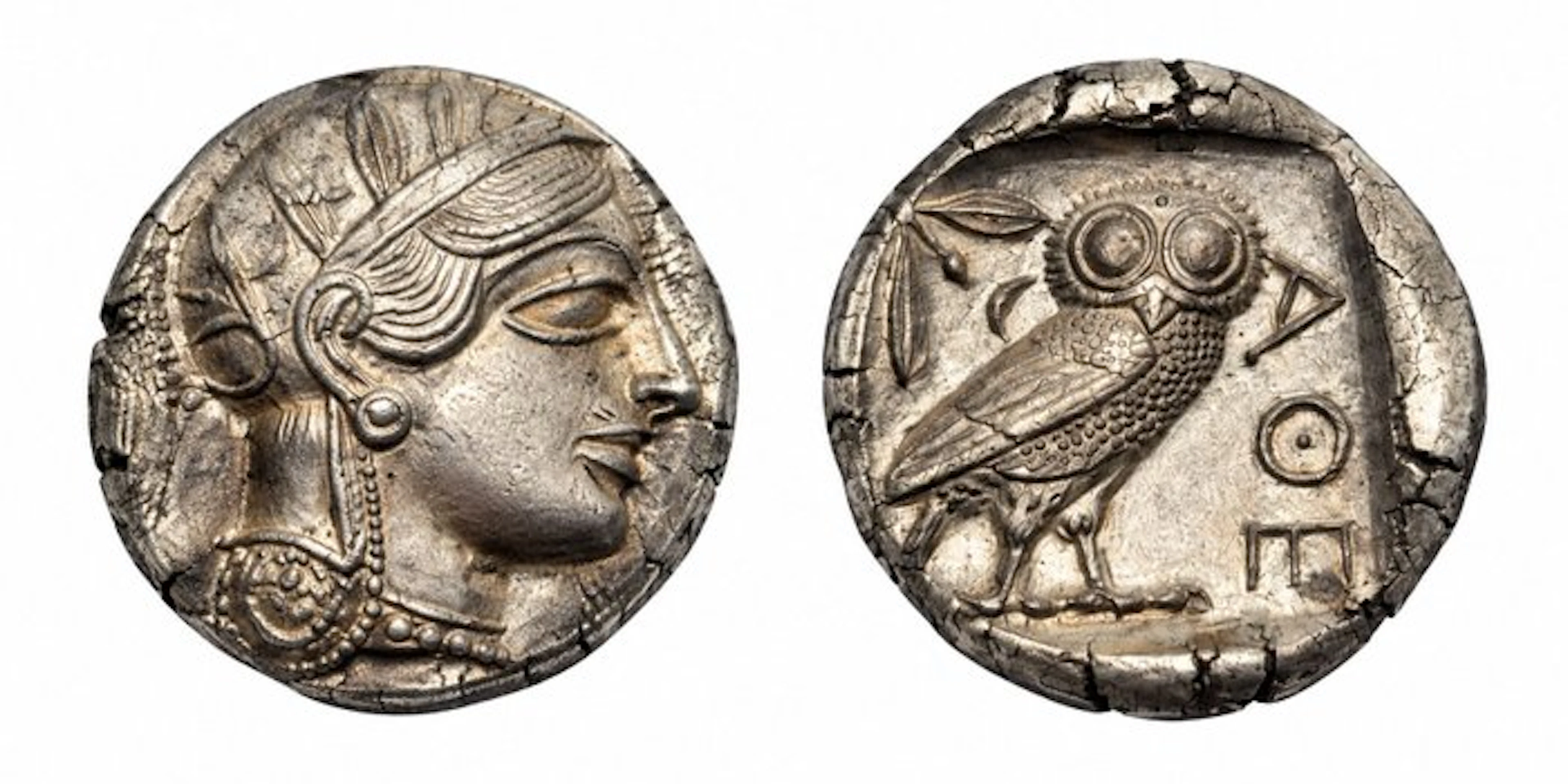 Attica, Athens Tetradrachm c. 454-404 BC