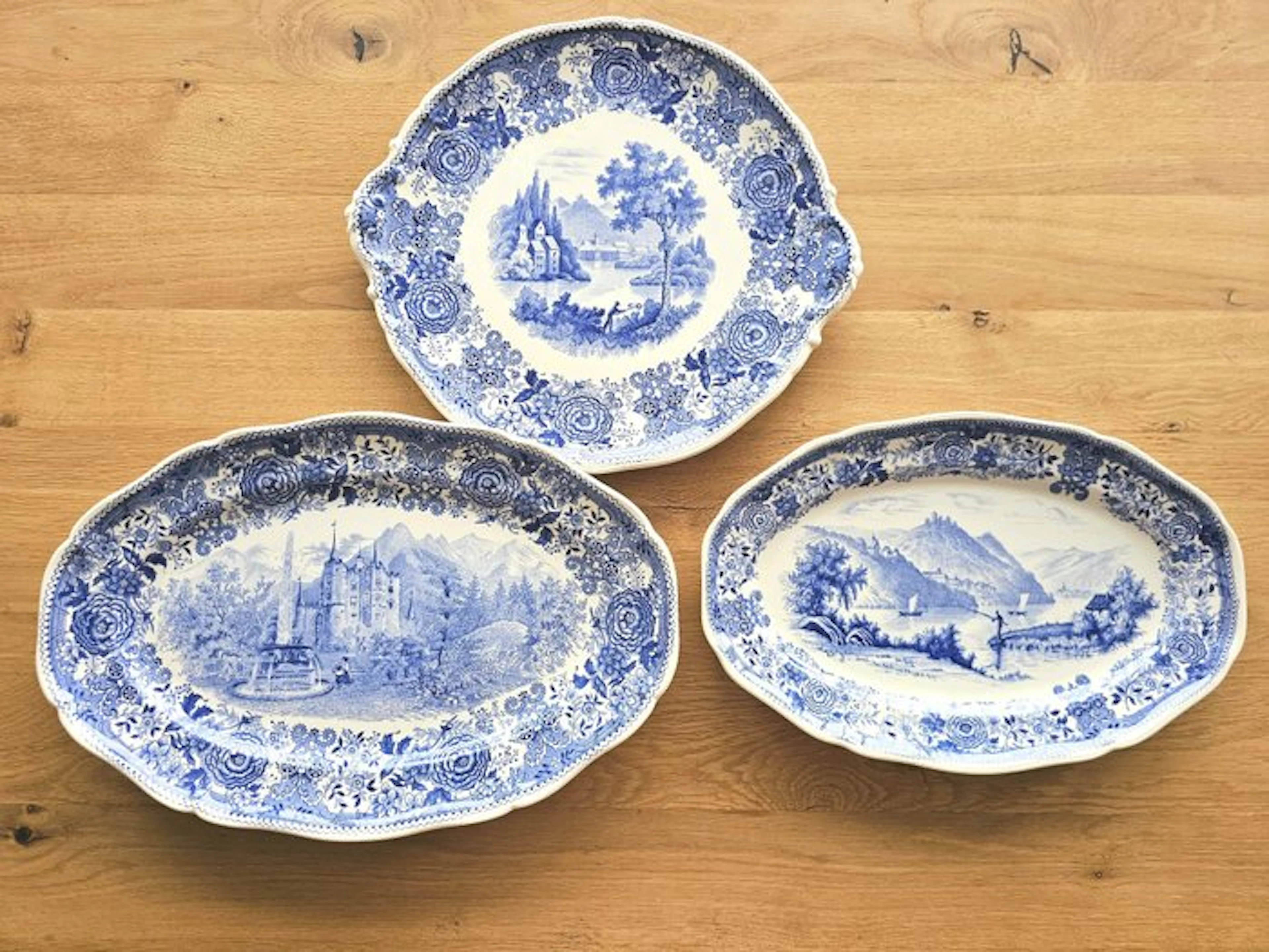 Villeroy & Boch - Platter (3) - Ceramic, Porcelain