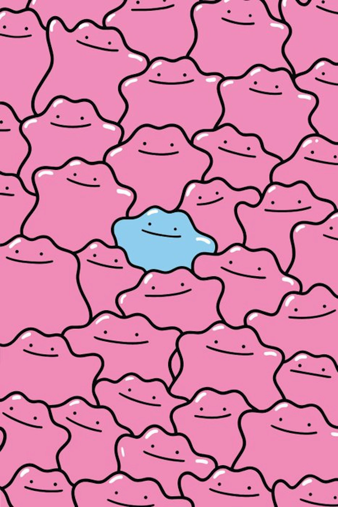 Henshin (Marco Celante) - Ditto - POP ART - Pokémon