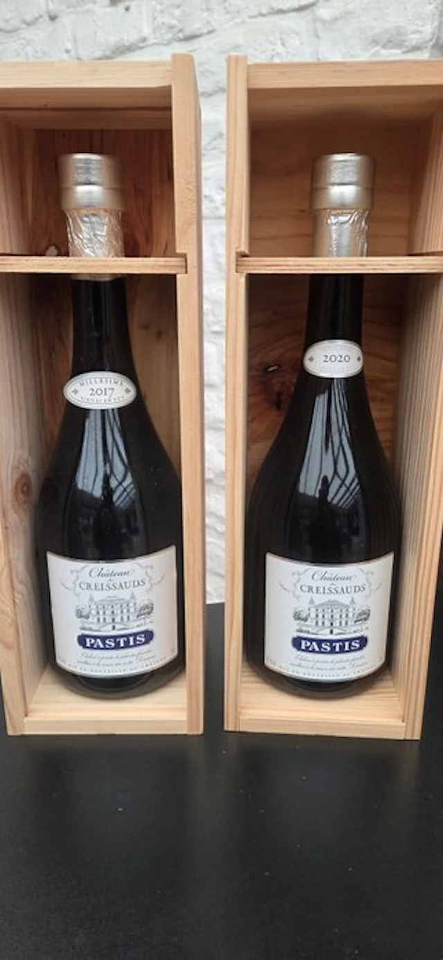 Château des Creissauds - Pastis Millésimé 2017 + 2020 - 70cl