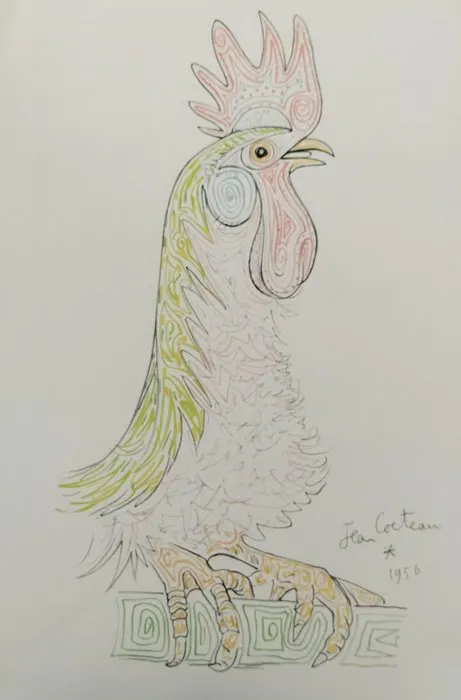 Jean Cocteau (1889-1963) - Le Coq