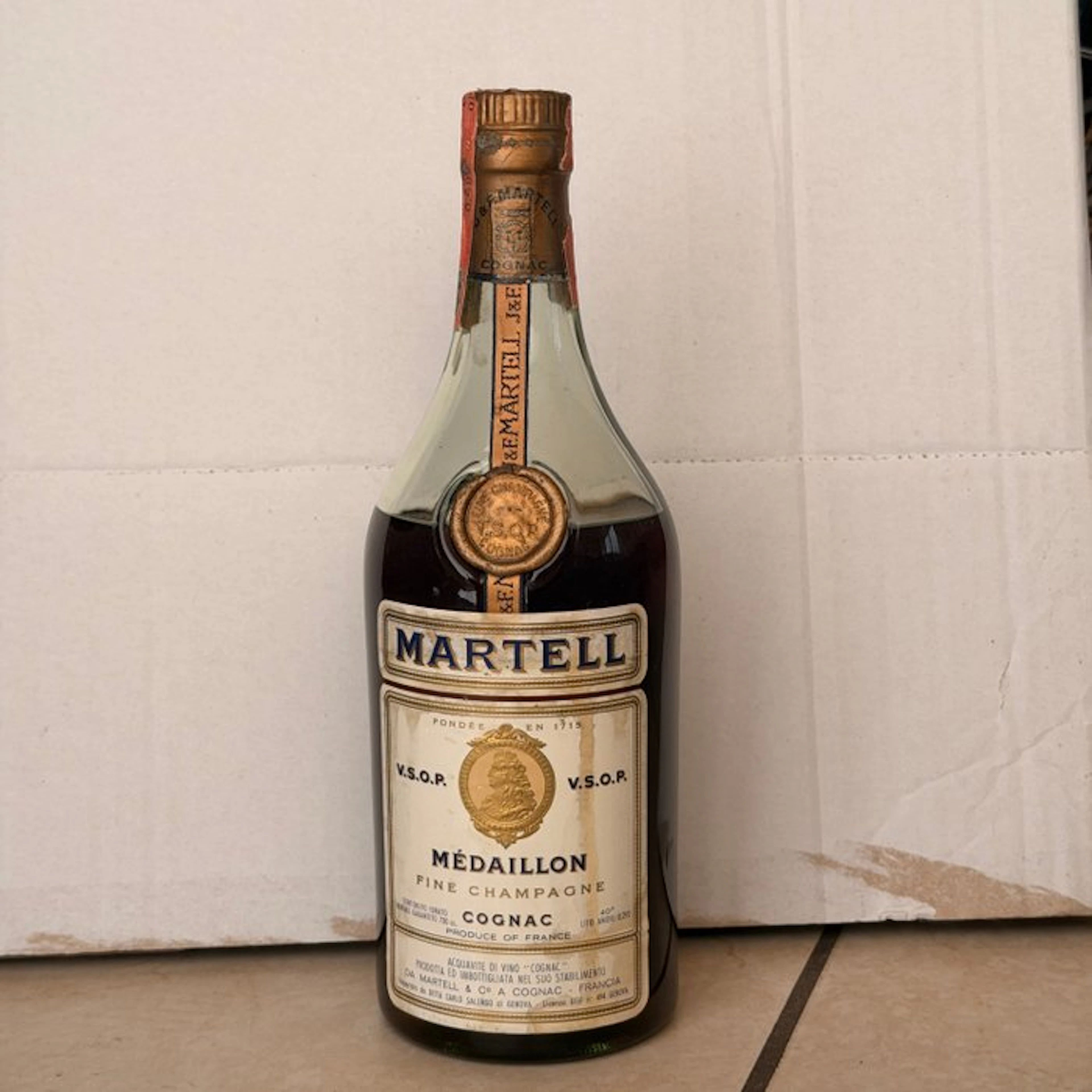 Martell - Médaillon VSOP - b. 1960s - 0.75 Ltr