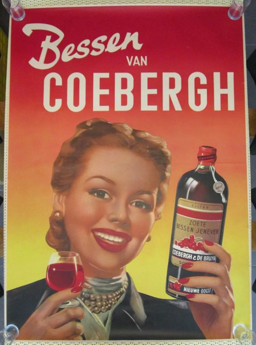 Wijga - Smeets en Schippers, Amsterdam - Bessen van Coebergh, jenever - 1950s