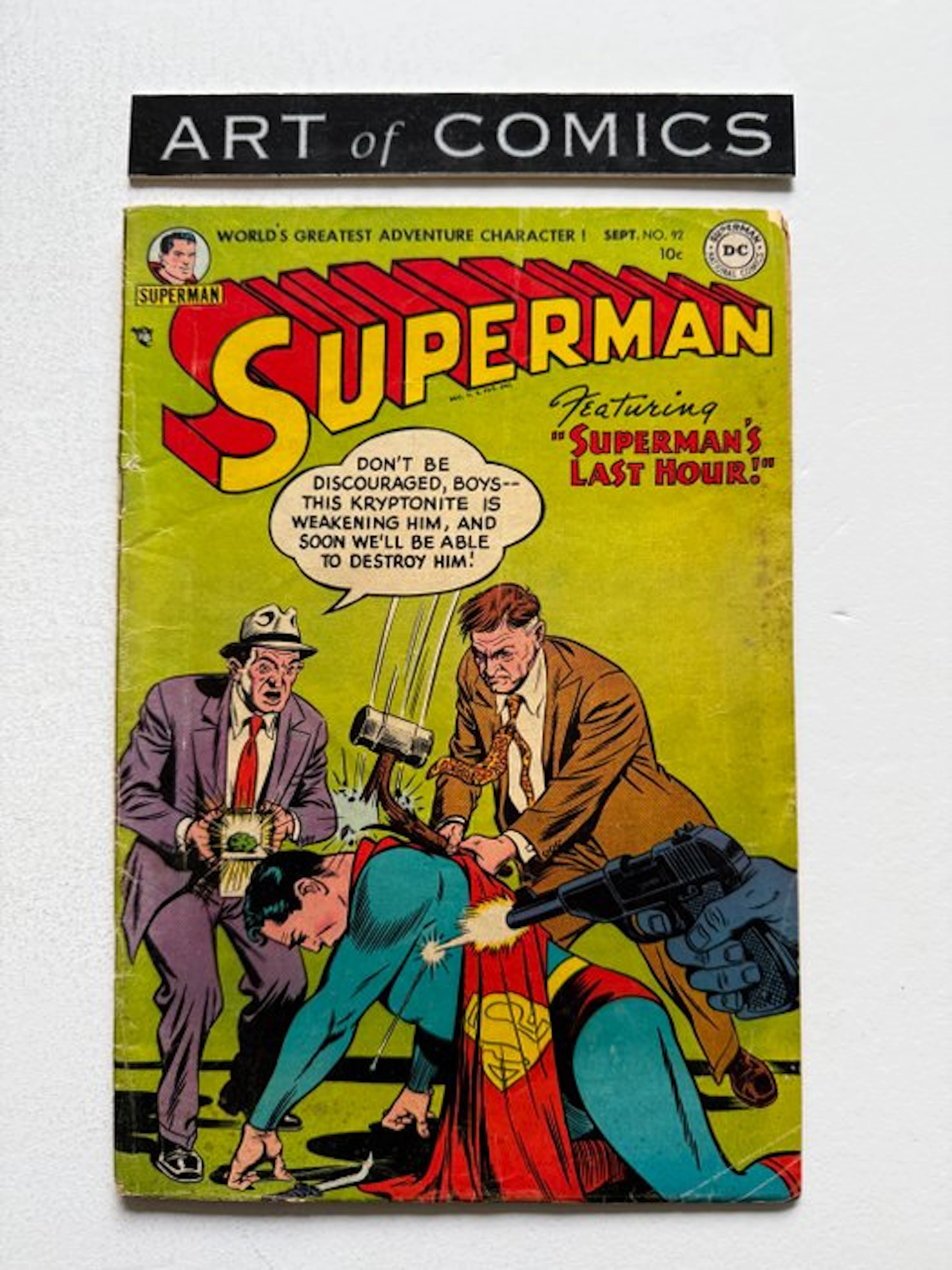 Superman #92 - Full page ad for Superman's Pal Jimmy...