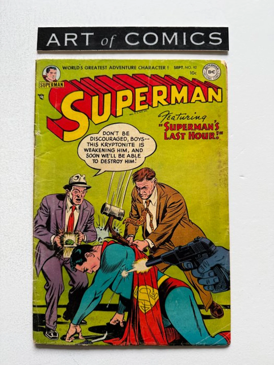 Superman #92 - Full page ad for Superman's Pal Jimmy...