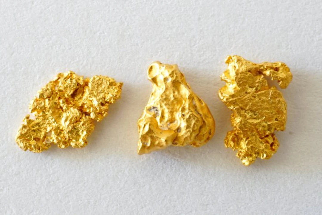 Gold Mauritania Nuggets 1.044 gram- 1.04 g - (3)