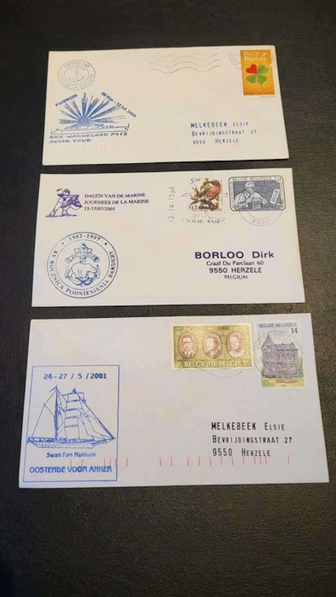 Belgium - Belgian Navy - Navy - Fleet Days - Boat post