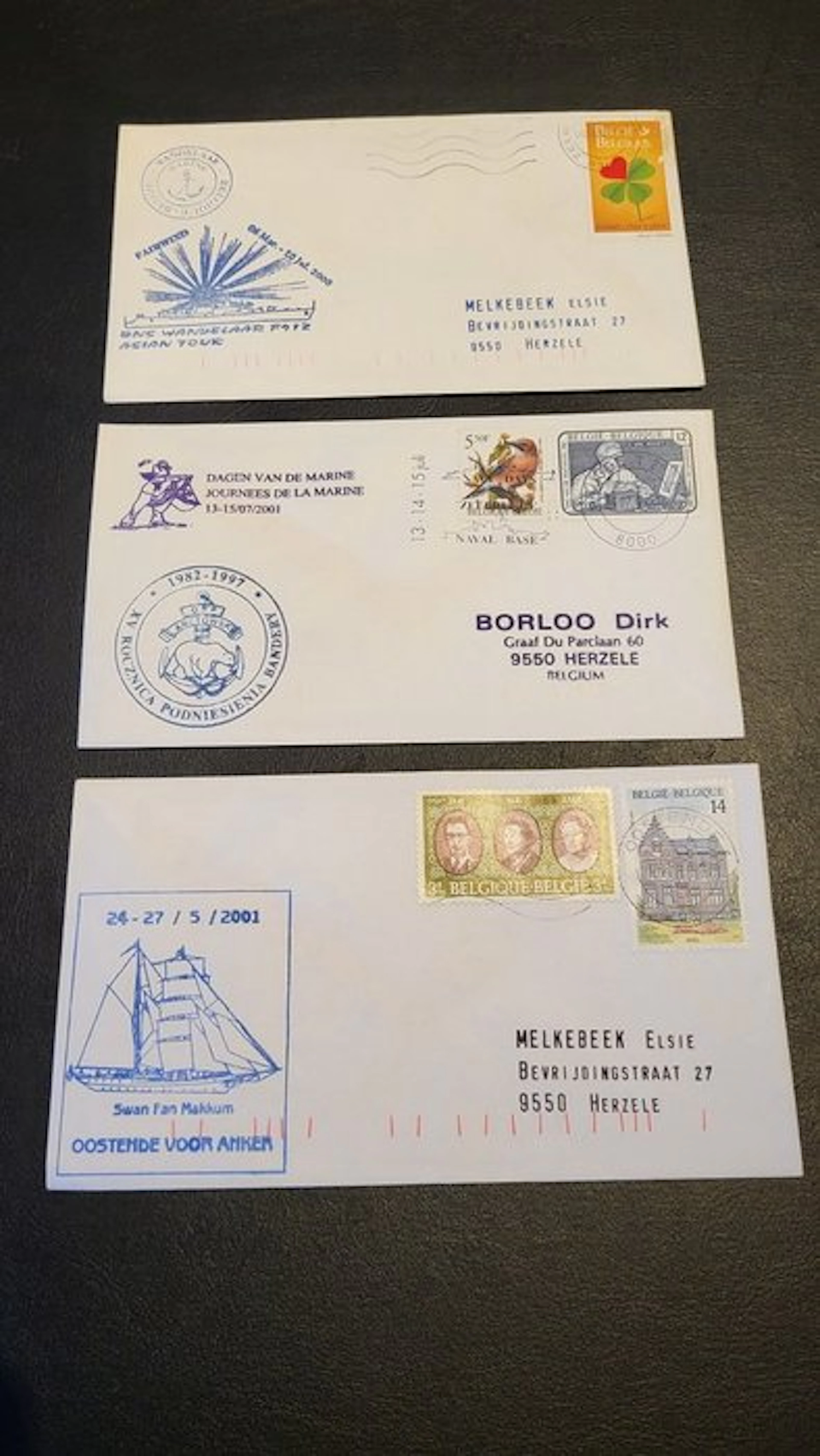 Belgium - Belgian Navy - Navy - Fleet Days - Boat post