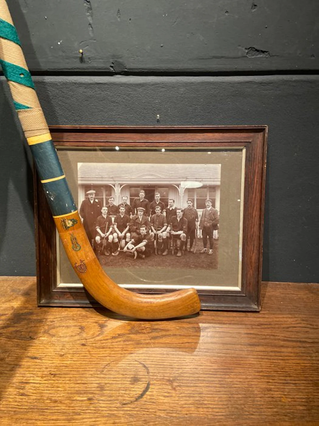 Vintage field hockey stick - 1930s - made in England - hockey stick