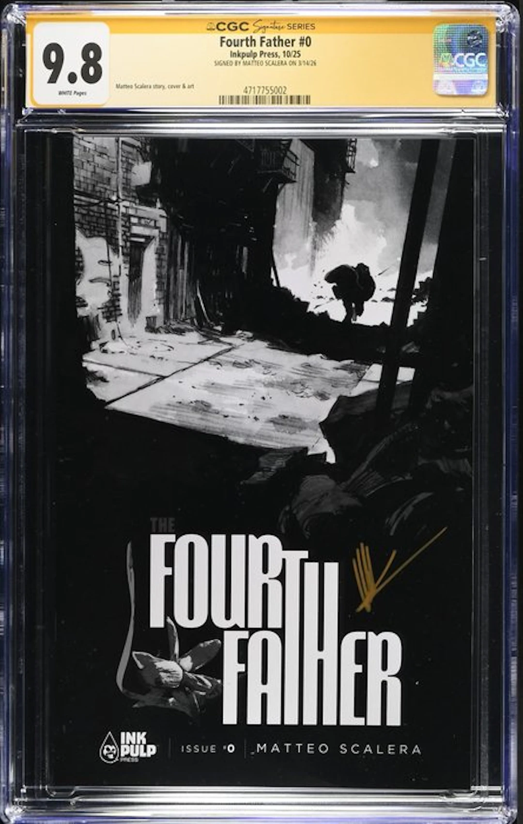Fourth Father #0 - Signed by Matteo Scalera - 1 Signed...