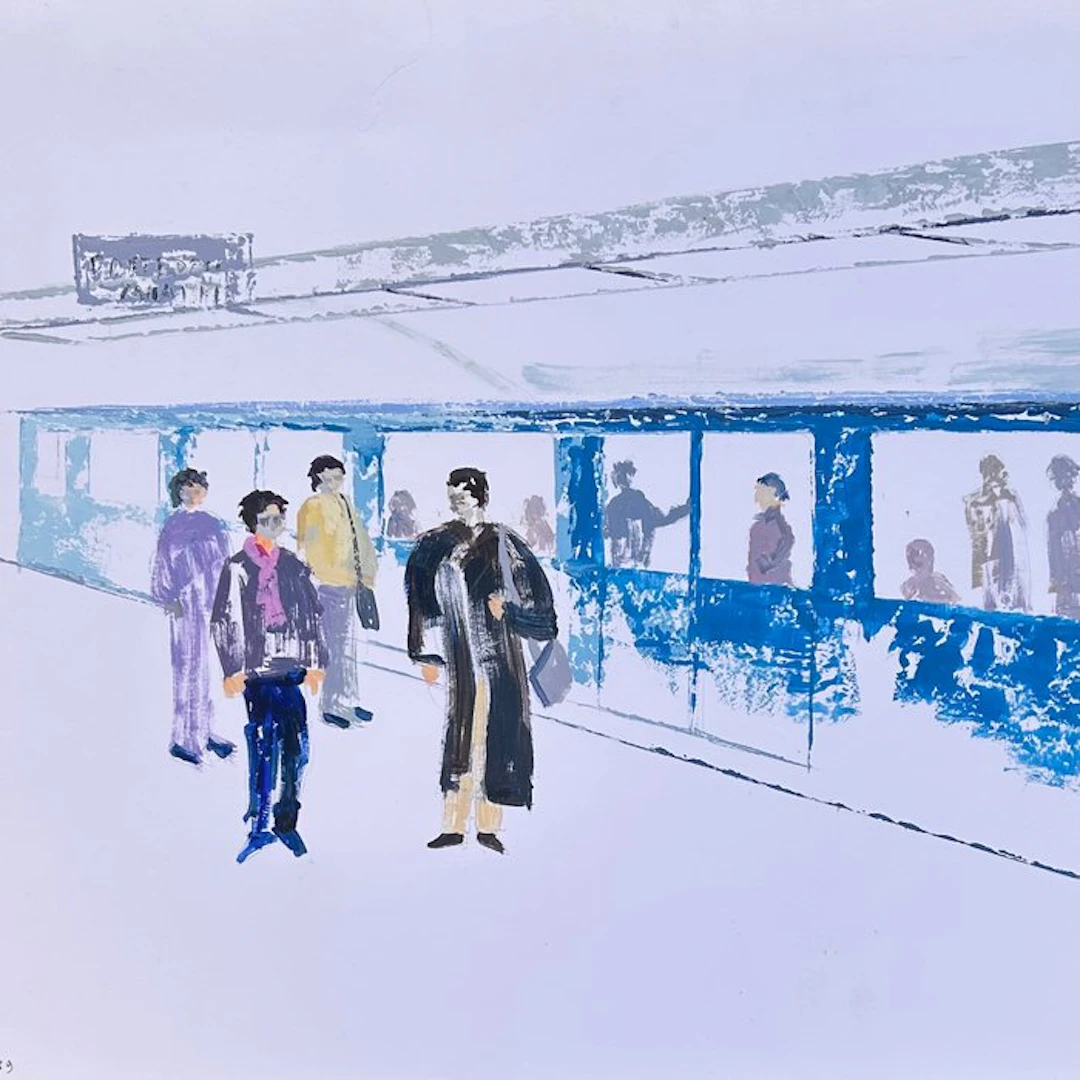 Jean-Pierre Collin (1935-2025) - La Station de Métro