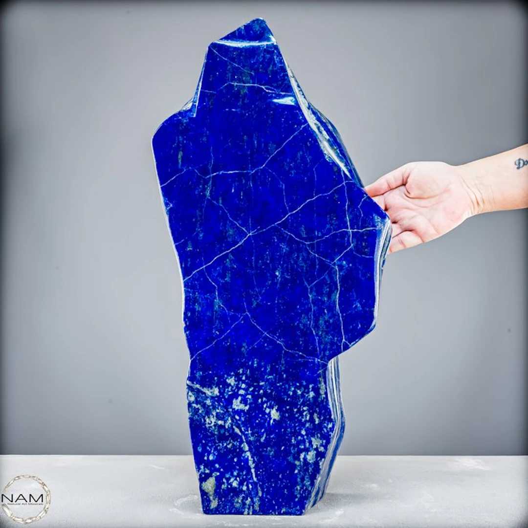 Lapis Lazuli freeform 22.2 kg – Majestic size and highest...