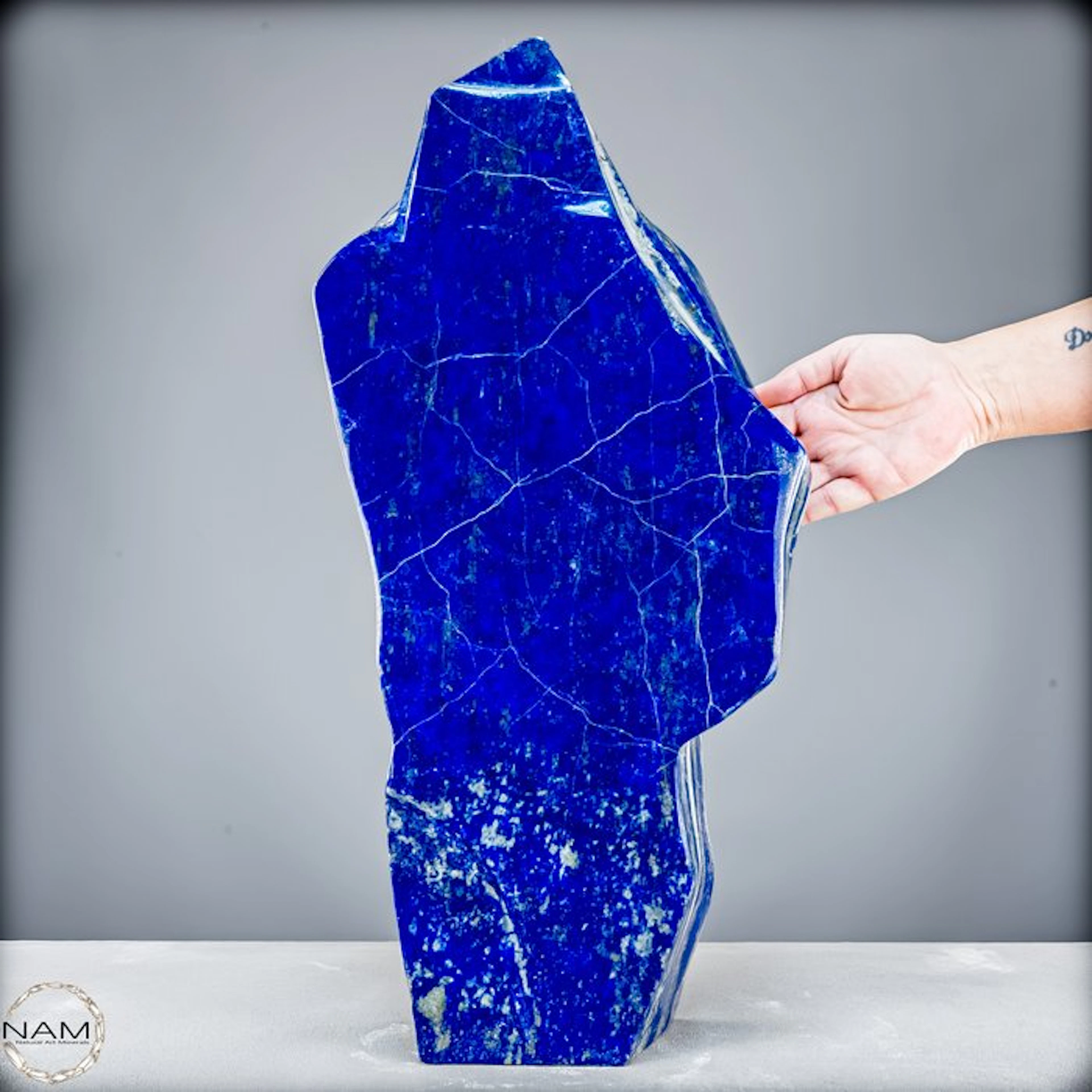 Lapis Lazuli freeform 22.2 kg – Majestic size and highest...