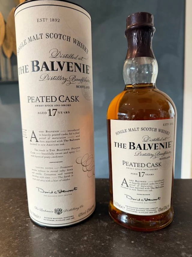 Balvenie 17 years old Peated Cask - 70cl