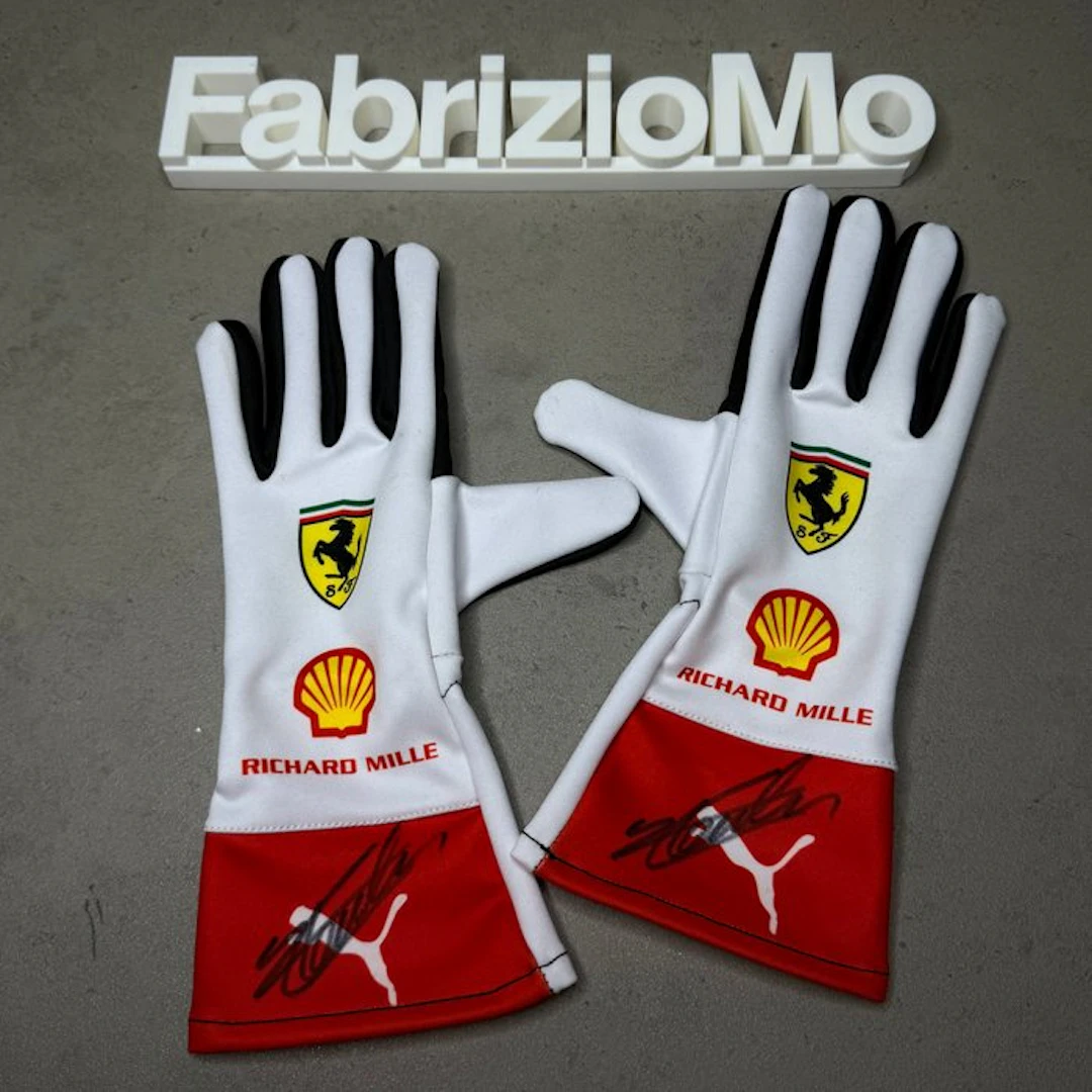 Ferrari - Monaco Grand Prix - Charles Leclerc - 2023 - Replica Gloves