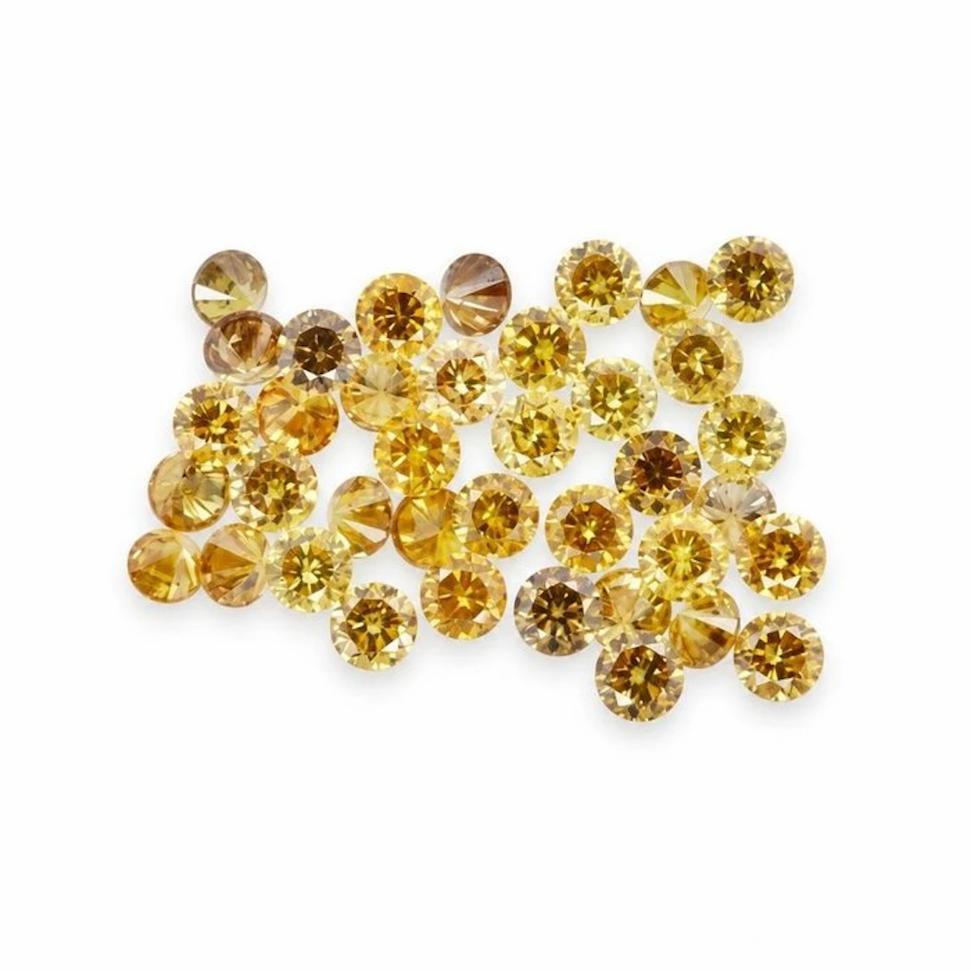No reserve price - 38 pcs Diamond (Natural) - 0.92 ct - Round - VS1