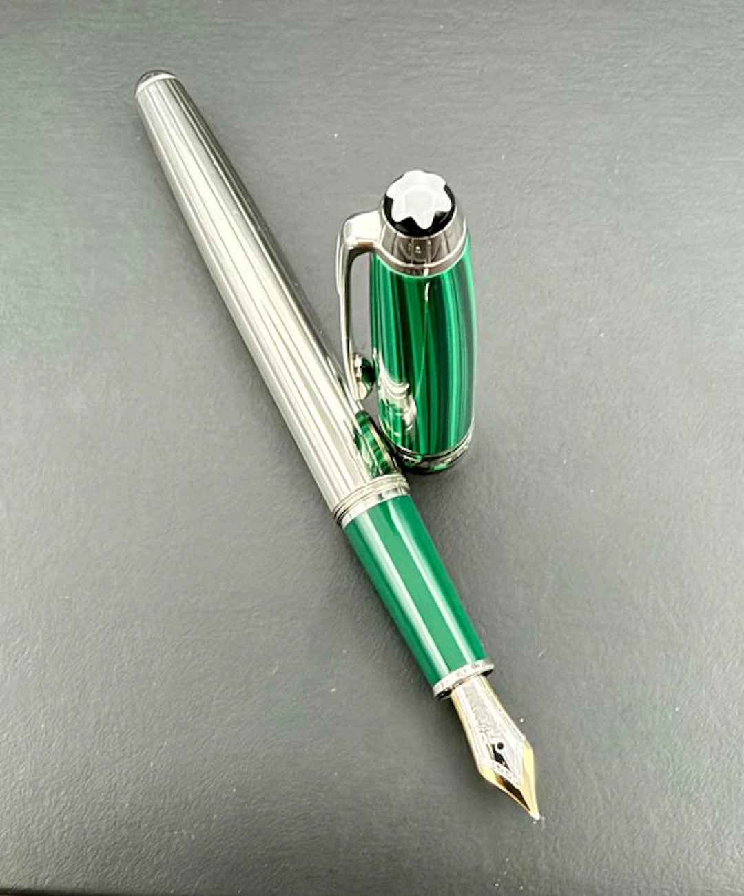 Montblanc - Meisterstück Czar Nikolai I Malachite - Fountain pen