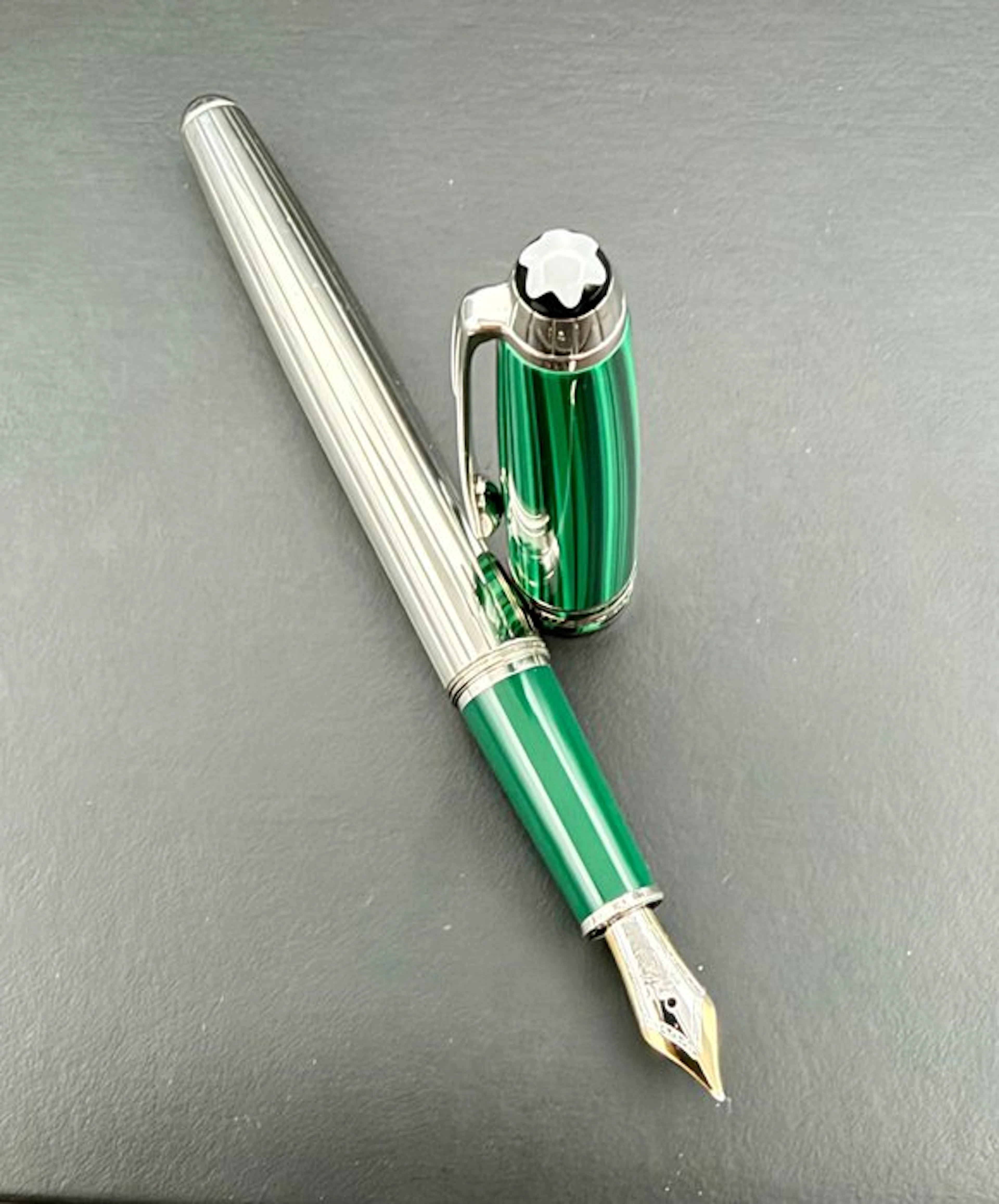 Montblanc - Meisterstück Czar Nikolai I Malachite - Fountain pen