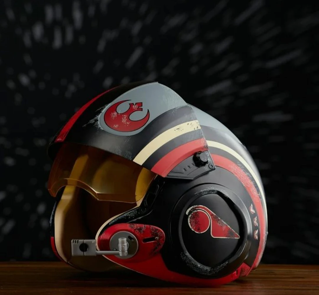 Star Wars - Hasbro - - Movie prop Poe Dameron Helmet