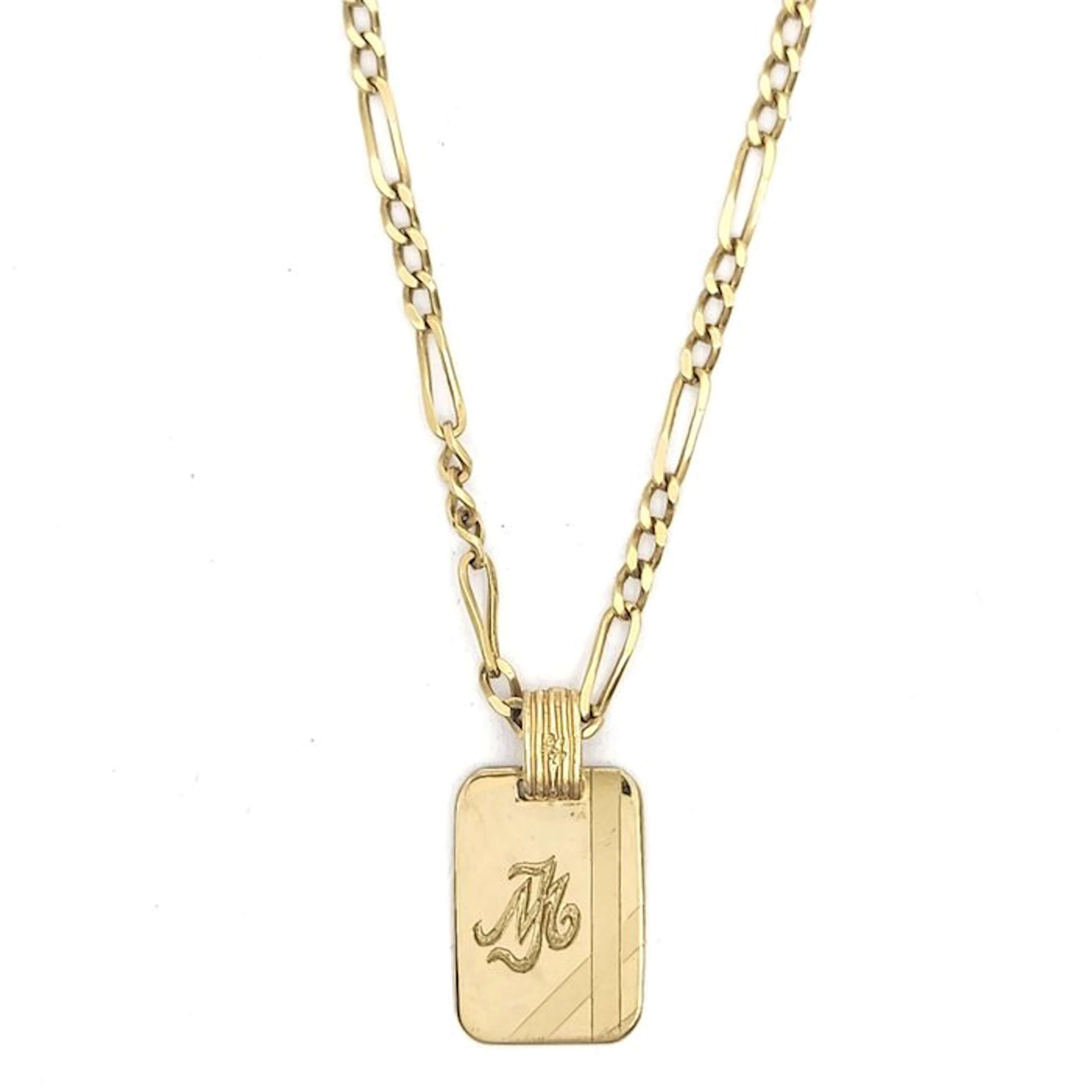 2 piece jewellery set - 18 kt. Yellow gold