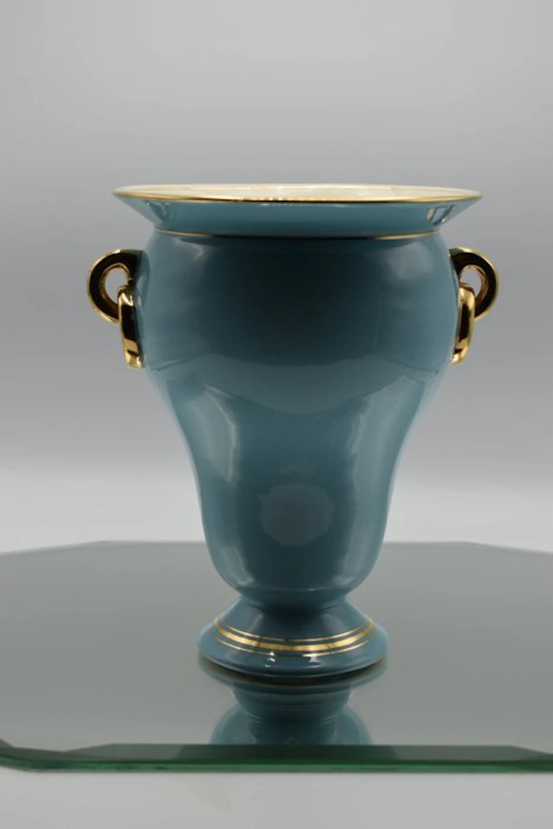 Keramis Boch - Raymond Chevallier - Vase - Pastel Blue...