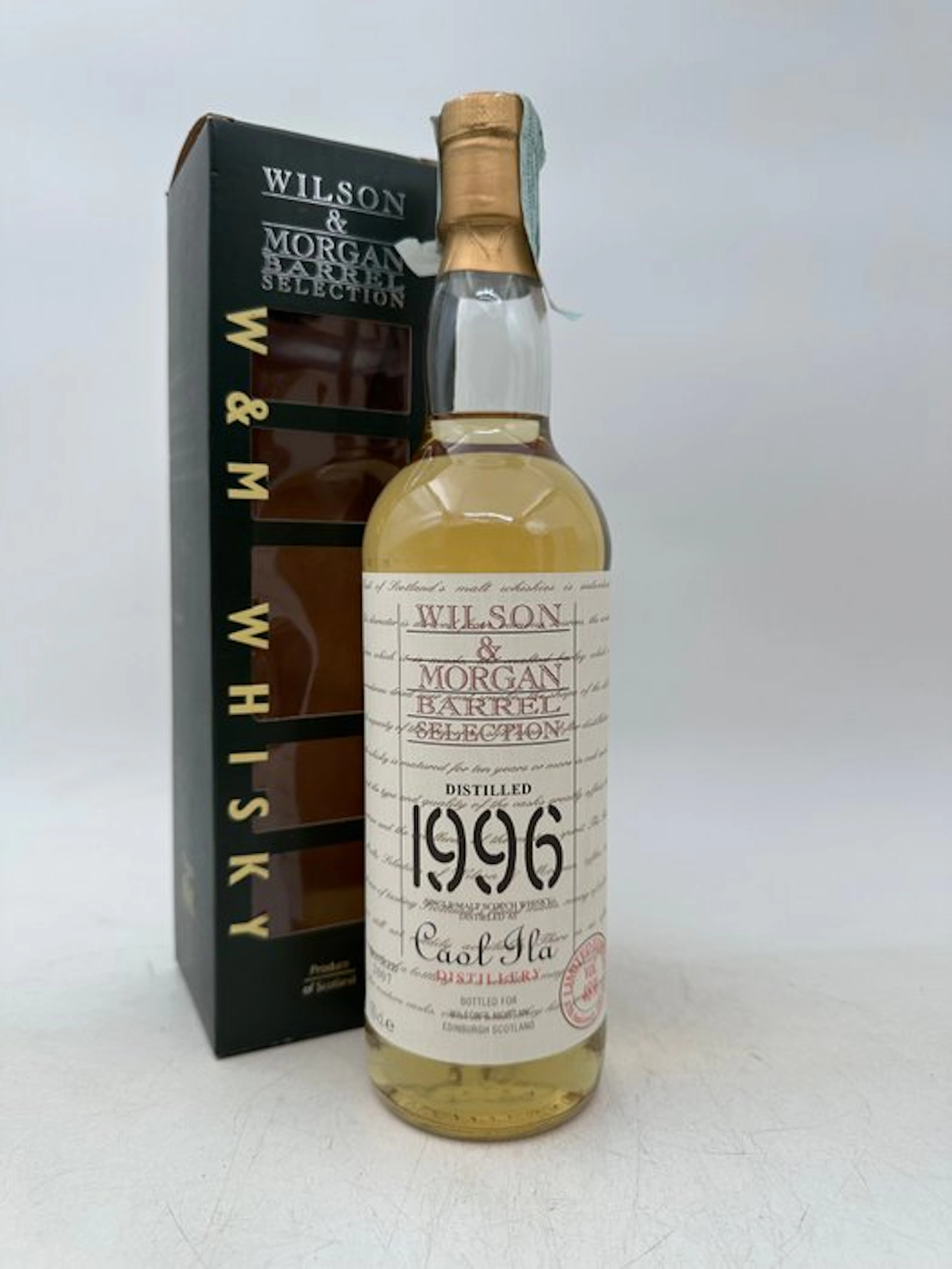 Caol Ila 1996 15th Anniversary - Wilson & Morgan - b. 2007 - 70cl