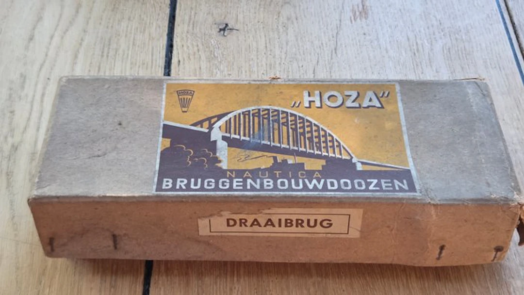 HOZA Houthandel Zaandam - Tin toy - Oud houten speelgoed...