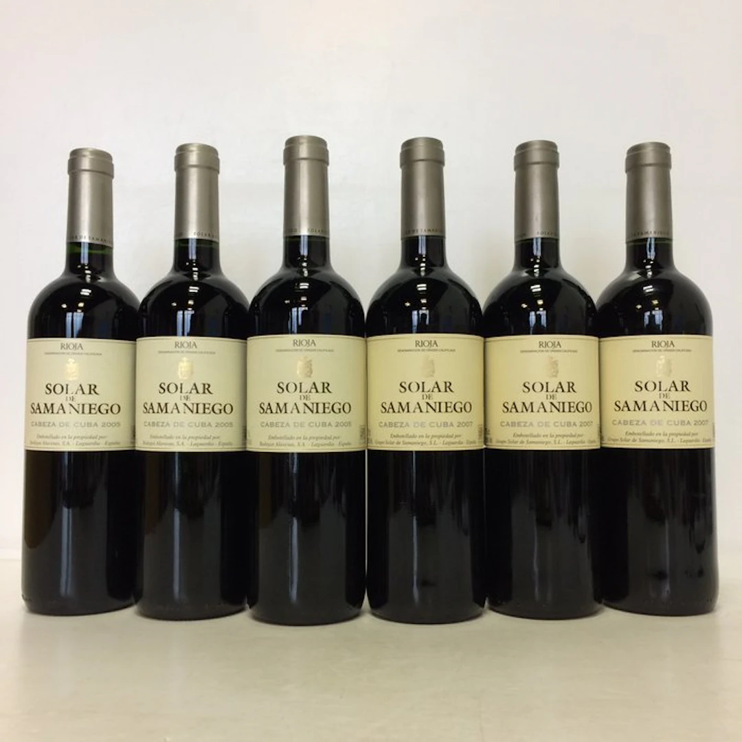 2005 (x3) & 2007 (x3) Bodegas Alavesas