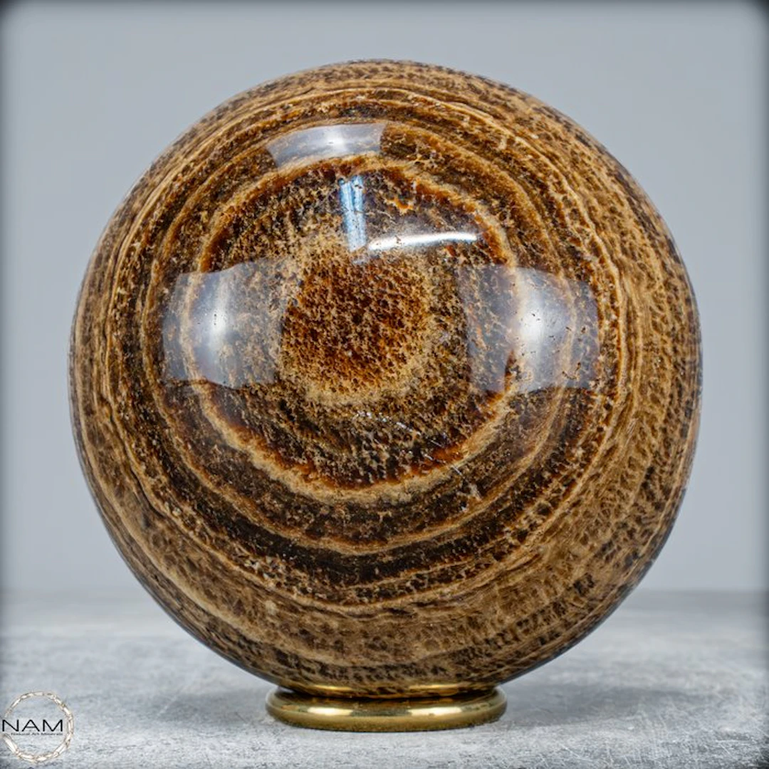 Very Rare Aragonite Sphere, From Peru- 1660.77 g