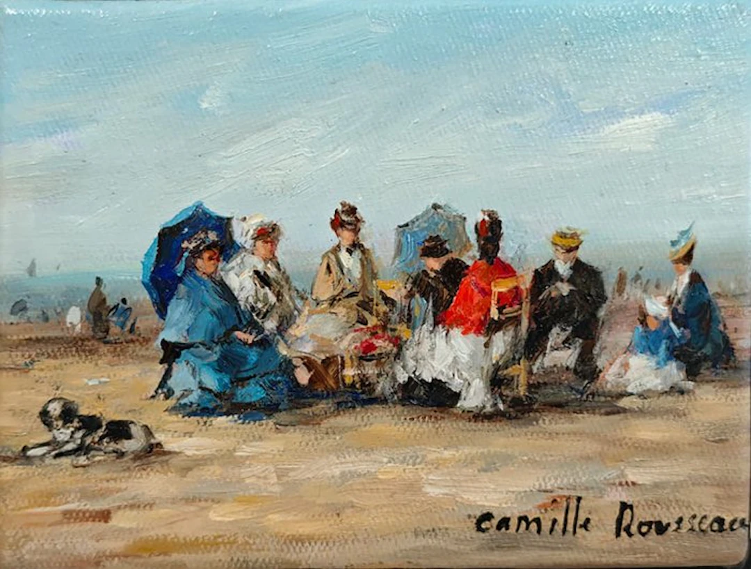 Camille Rousseau - Un après-midi au bord de la mer