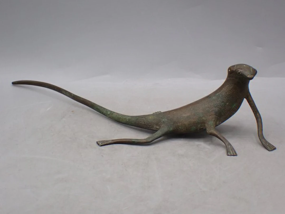 Lizard - Figure - Burkina Faso (No reserve price)