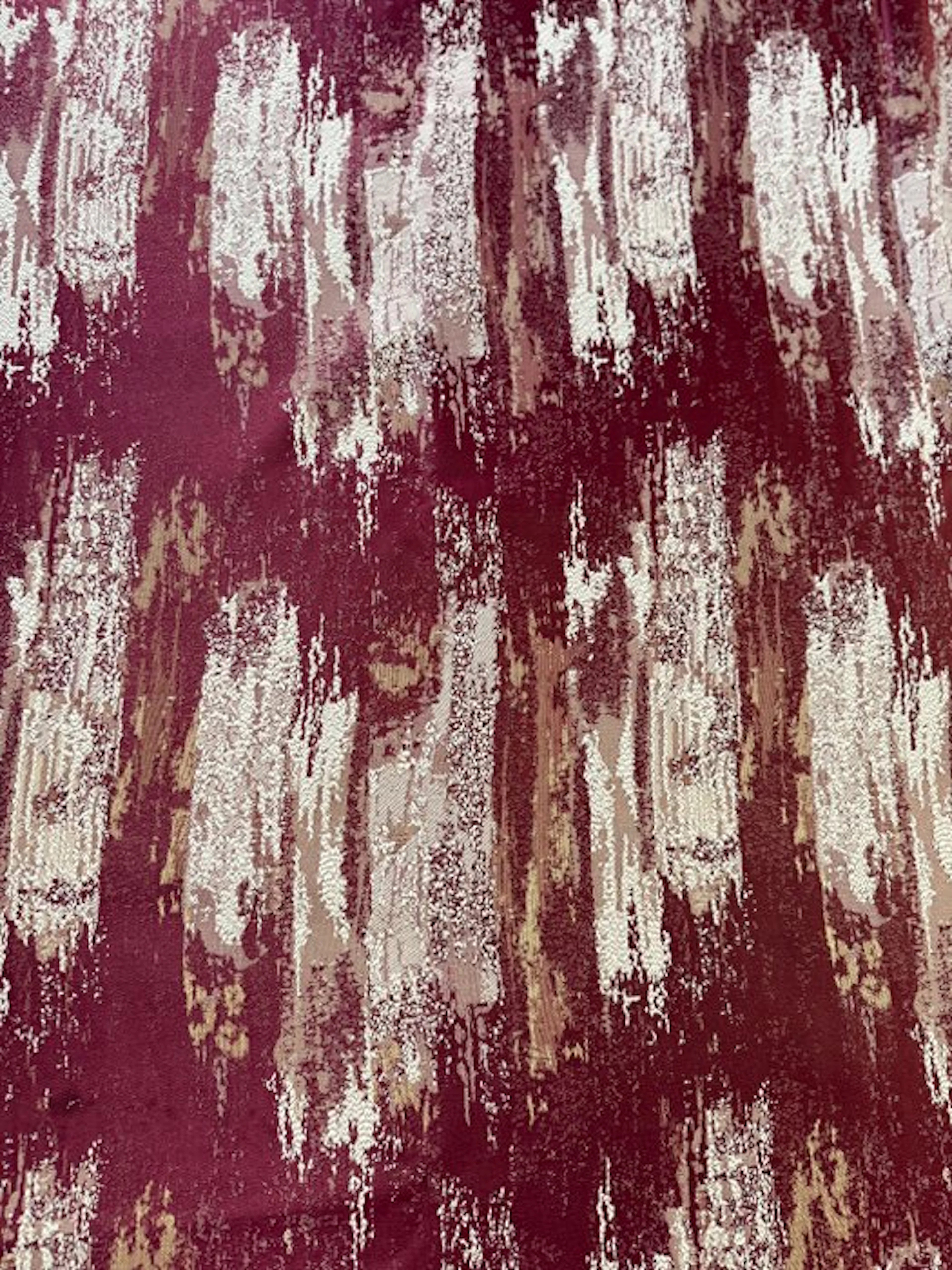 San Leucio - elegant Venetian damask shantung fabric - Textile - 2.8 m - 2.44 m