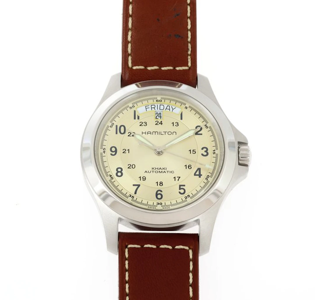 Hamilton - Khaki Field King Auto Day Date - No reserve...
