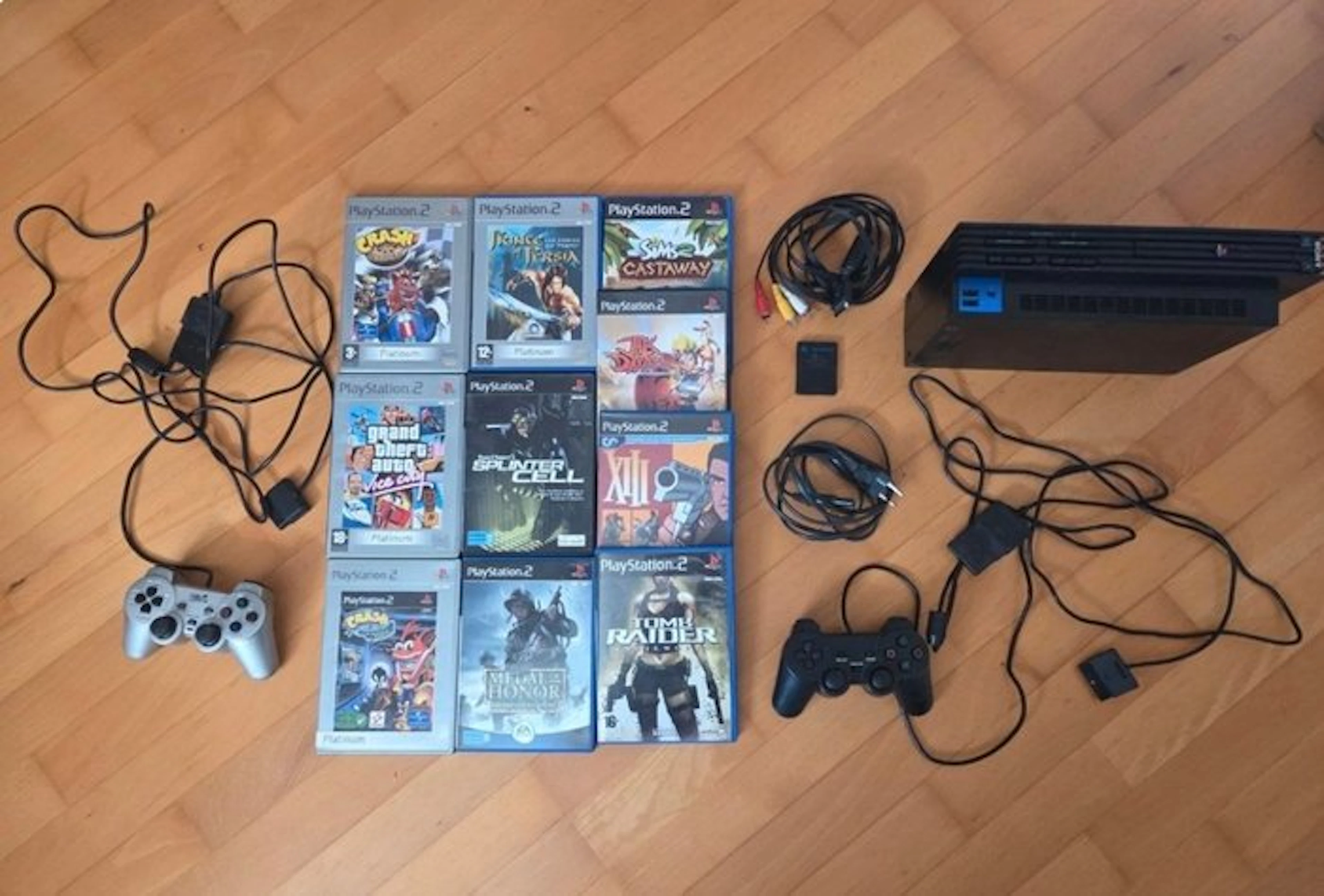 Sony - Playstation 2 (PS2) - avec 10 jeux