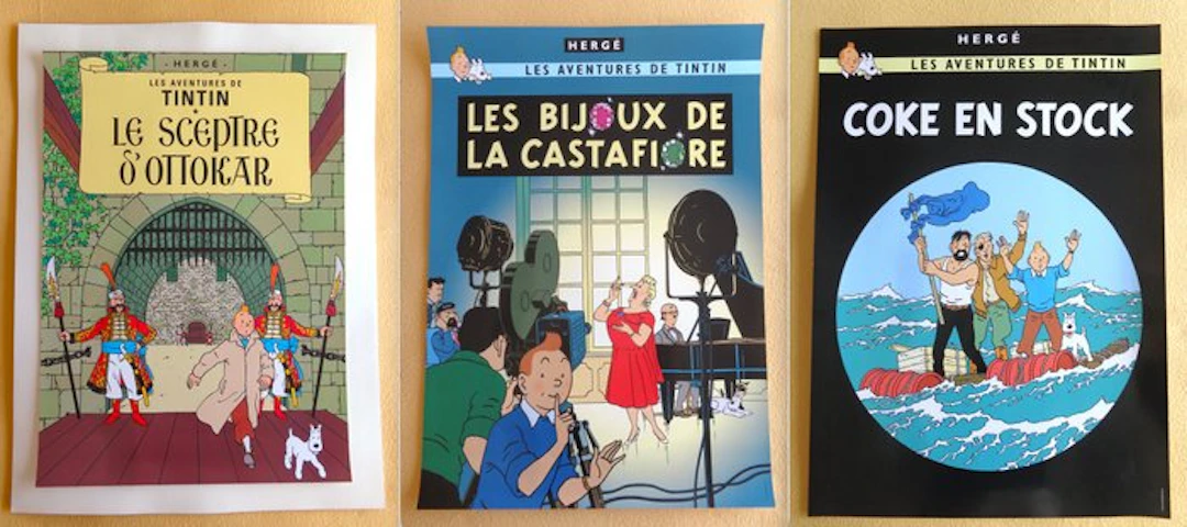 Tintin - Sérigraphies Hergé/Tintinimaginatio - Le Sceptre...