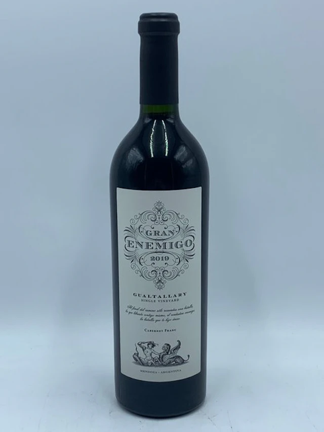 2019 Gran Enemigo Gualtallary Single Vineyard Cabernet...