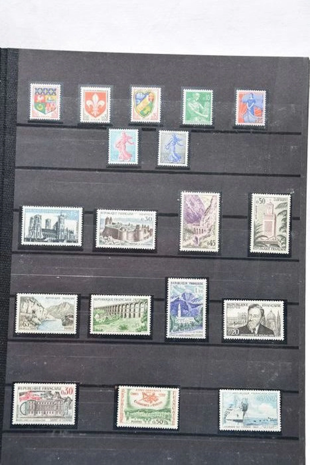 France 1960/1974 - Total of 15 years followed & completed in Neufs