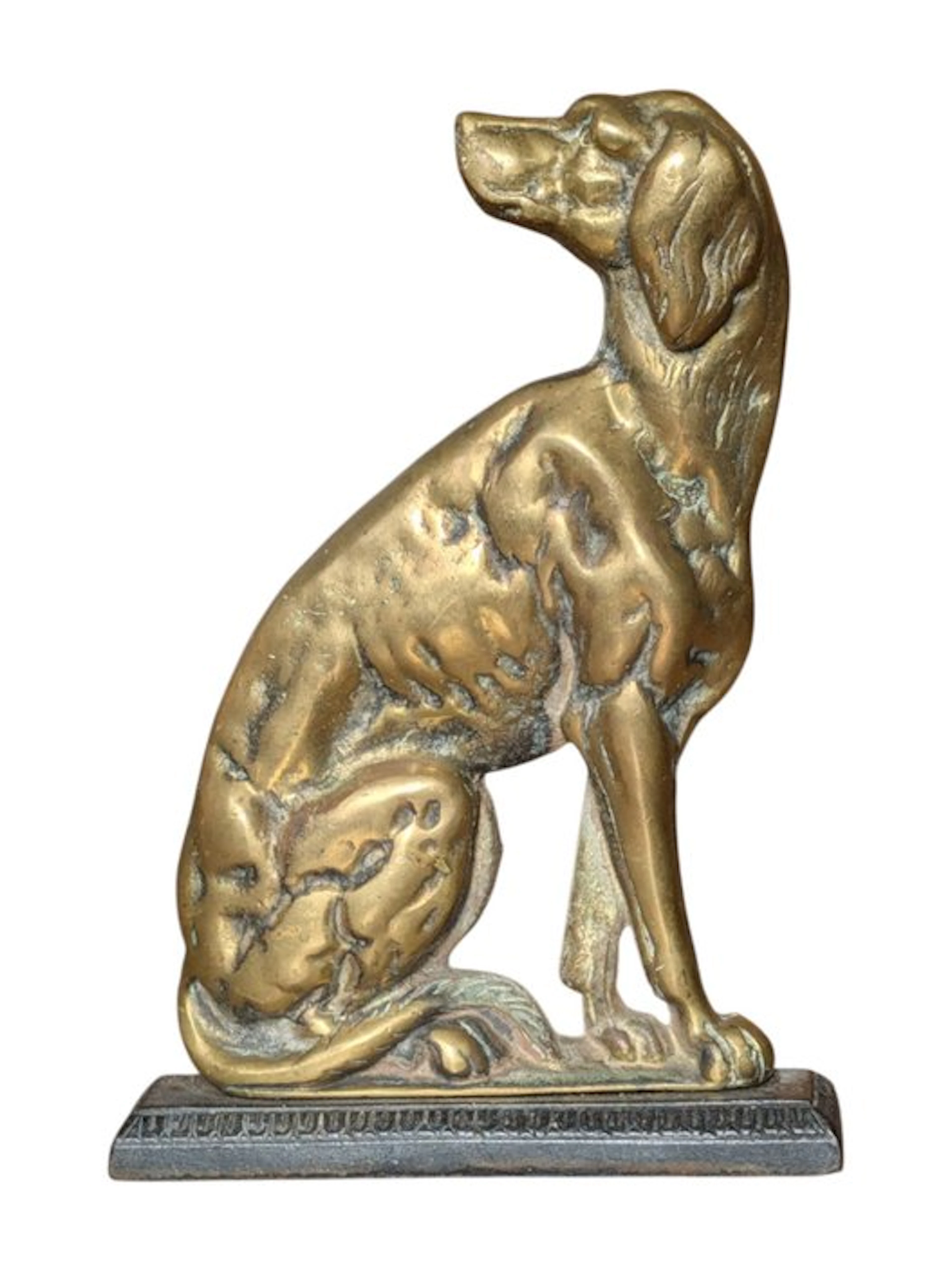 Doorstop - Metal, Brass