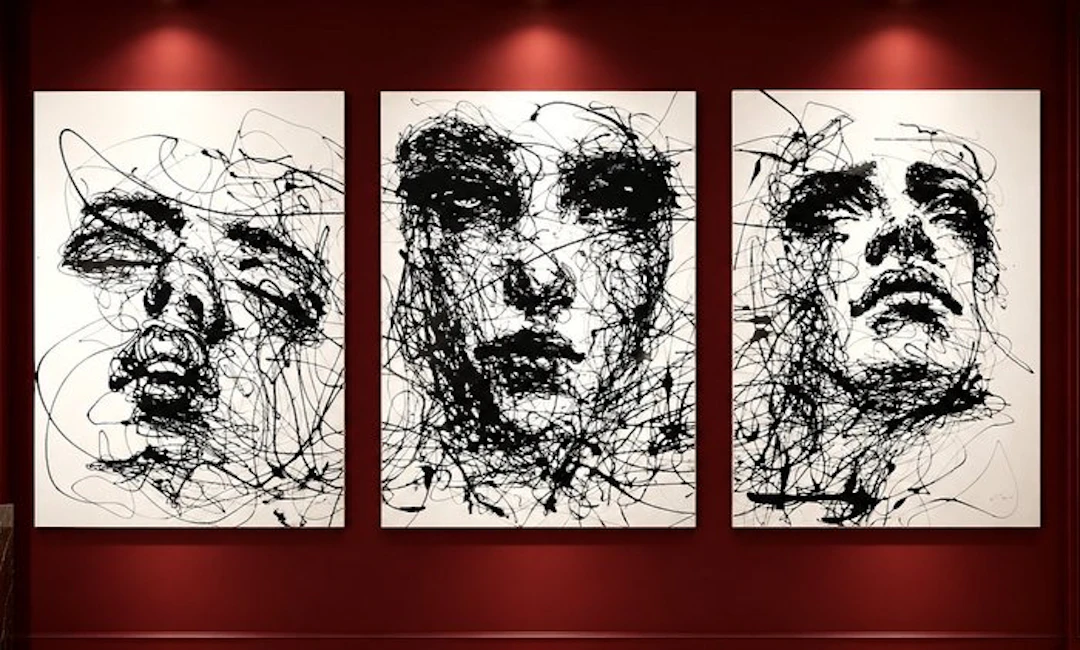 D. Witschkanow - ► „Empire of Fractured 3 Souls“ – Triptychon № I (XXL)