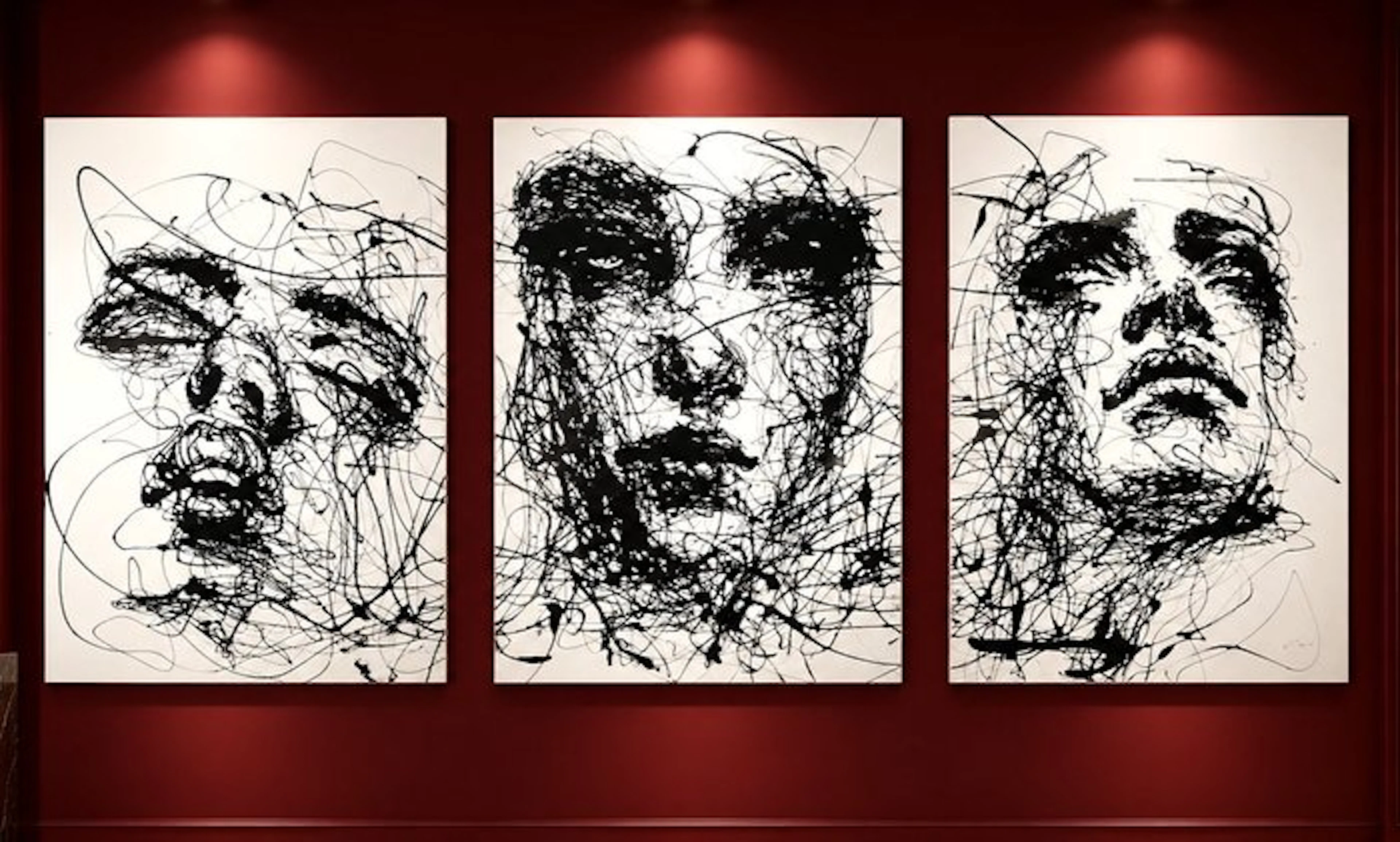 D. Witschkanow - ► „Empire of Fractured 3 Souls“ – Triptychon № I (XXL)